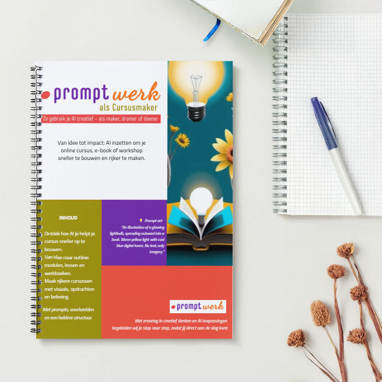 Promptwerk editie Cursusmaker – AI voor cursussen