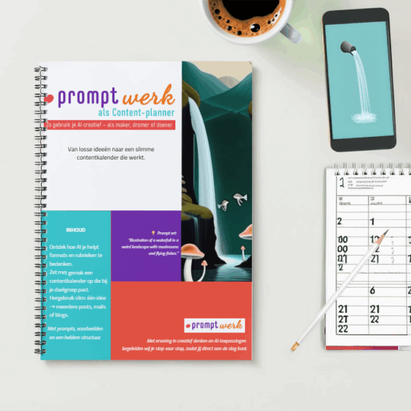 Promptwerk als Content-planner – AI-gids voor slimme formats en een haalbare kalender